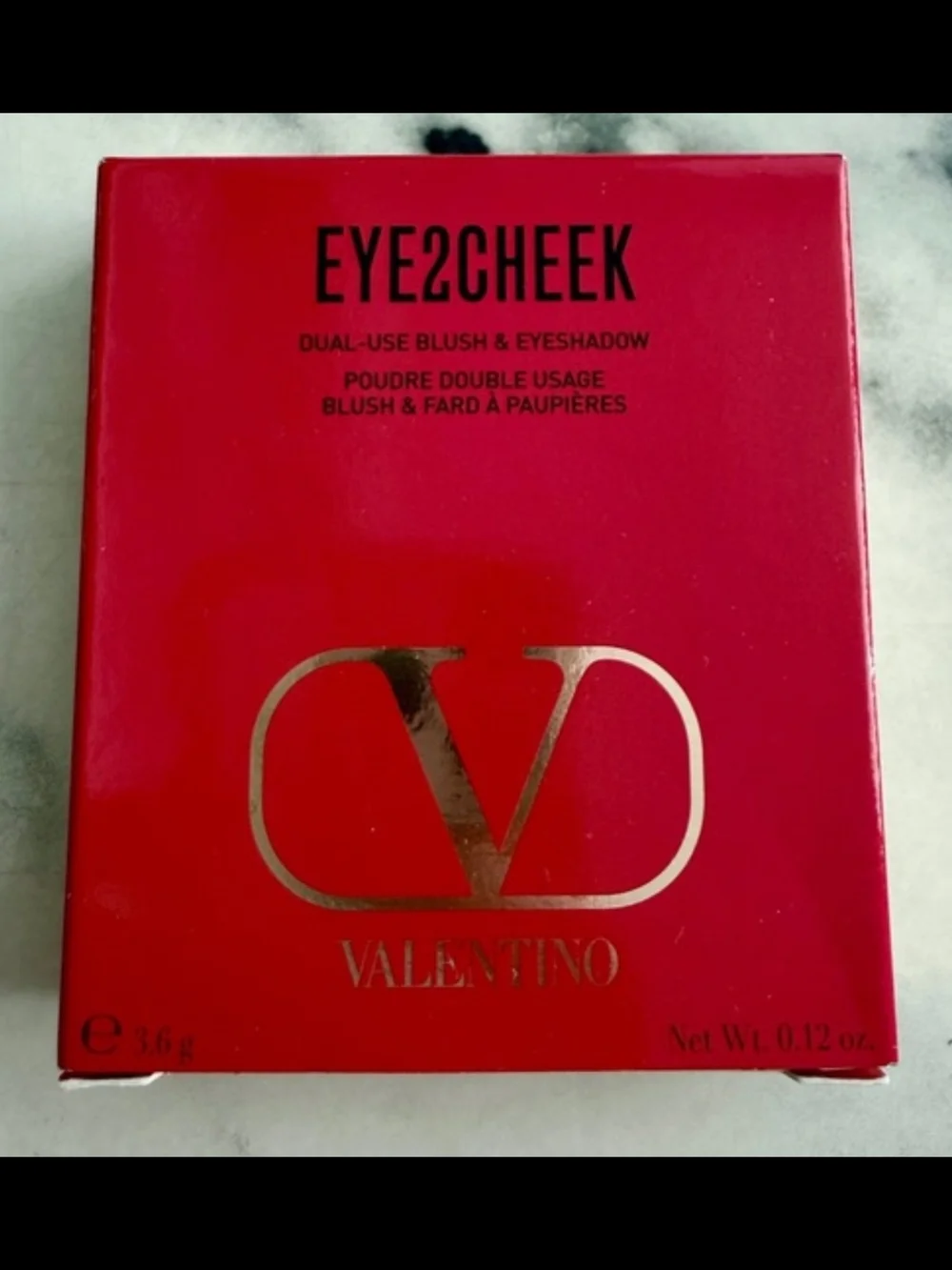Valentino Eye2Cheek Dual-Use Blush & Eyeshadow in 02 Very Rose NIB✨ FREE GIFT✨